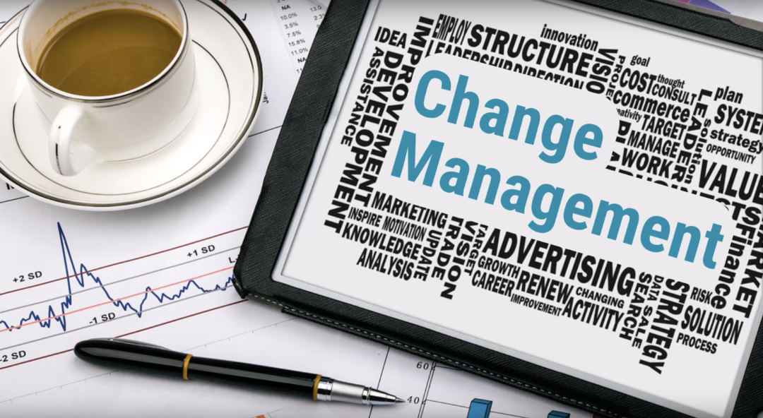 Change Management on a tablet for the Change Footprint