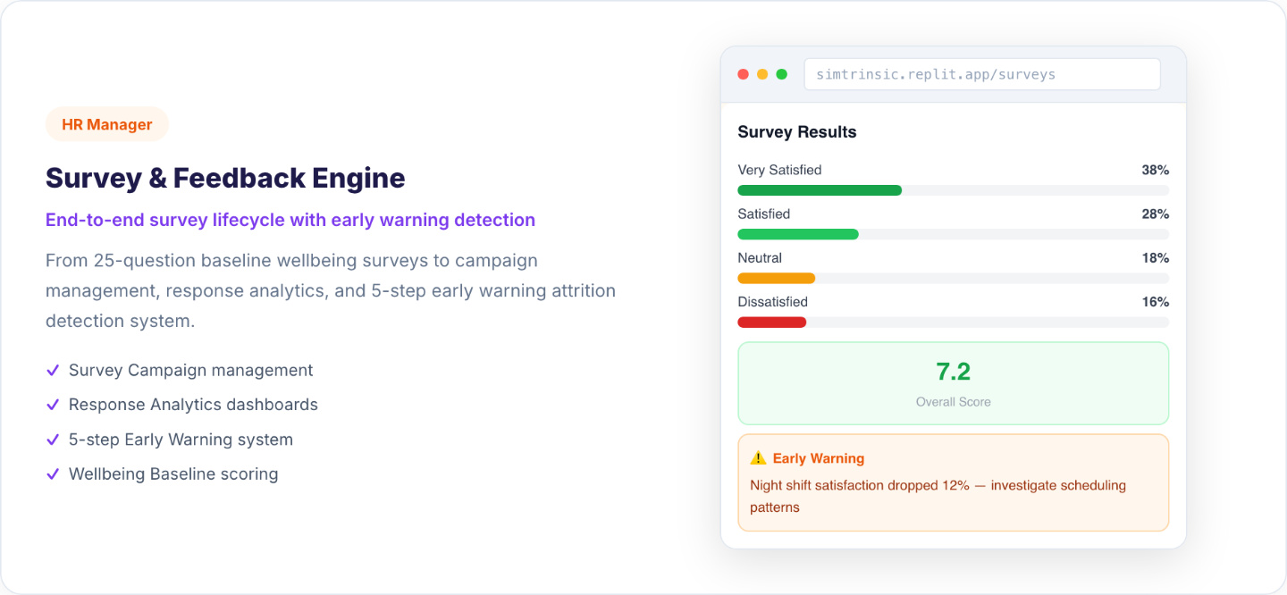 Survey and Feedback Engine